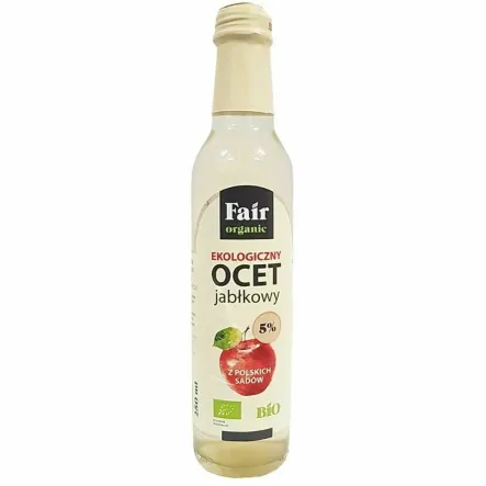 Ocet Jabłkowy 5% Niefiltrowany Bio 250 ml - Fair Organic