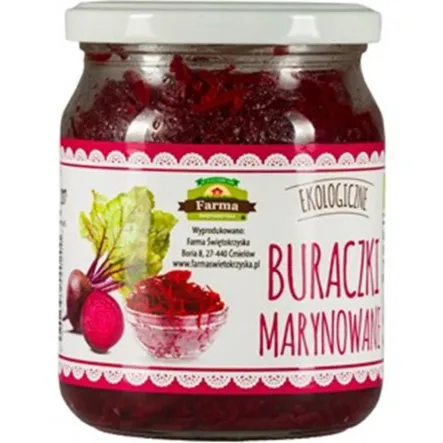 Buraczki Marynowane Bio 420 G  Farma Świętokrzyska