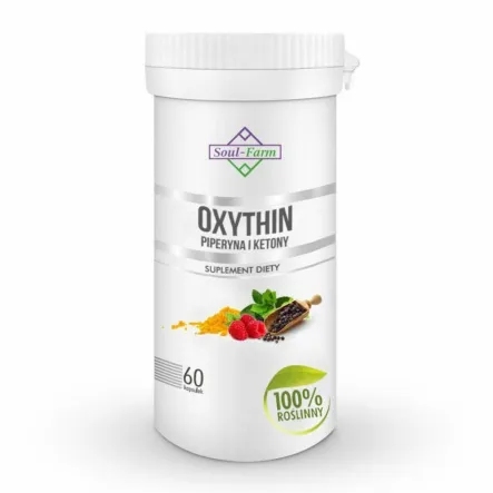 Oxythin 560mg 60 Kapsułek Premium - Soul Farm - Przecena Krótka Data Minimalnej Trwałości