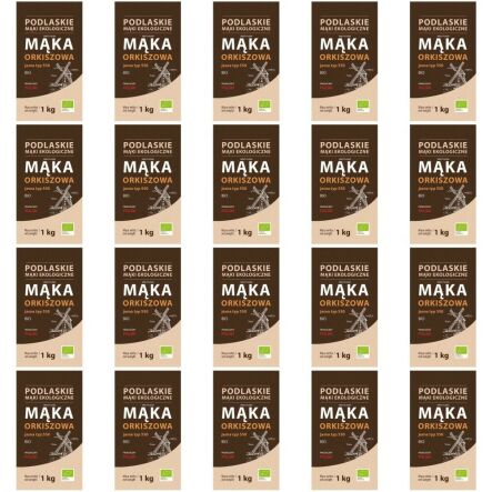 Polska Mąka Orkiszowa Jasna Typ 550 Bio 20 kg (20 x 1 kg) BioLife