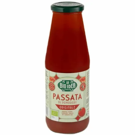 Passata Pomidorowa Bio 680 g  - La Bio Idea - Bez dodatku Soli