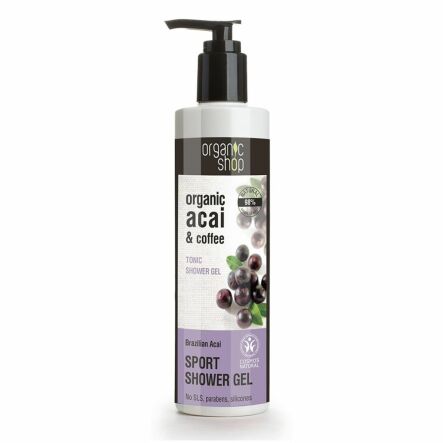 Żel Pod Prysznic Jagody Acai 280 ml Organic Shop