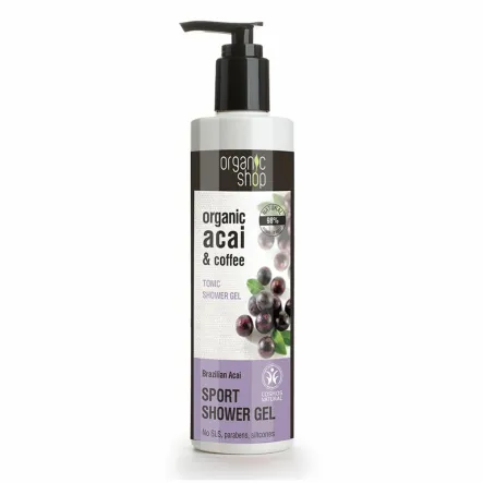 Żel Pod Prysznic Jagody Acai 280 ml Organic Shop