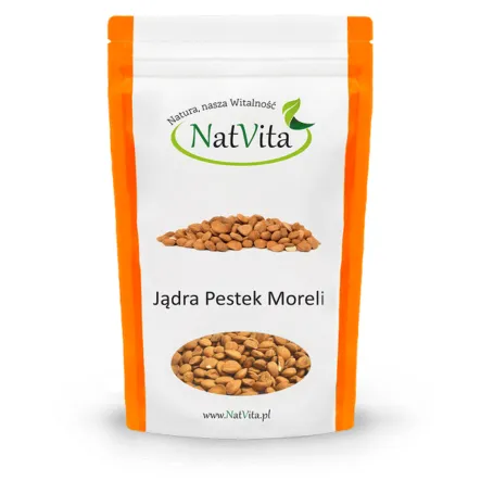 Jądra Pestek Moreli 1,4 kg Natvita - Wyprzedaż