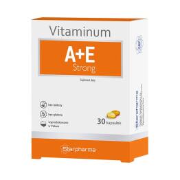 Vitaminum A + E Strong 30 Kapsułek - Starpharma