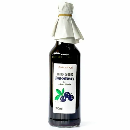 Sok z Jagód Eko 500 ml - Prosto ze Wsi