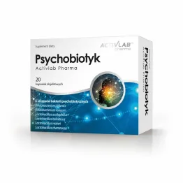 Psychobiotyk 20 kapsułek Activlab Pharma