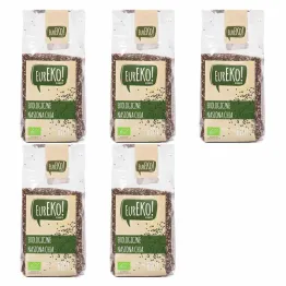 Nasiona Chia 1 kg Bio Zestaw 5 x 200 g - Eureko - Szałwia Hiszpańska Eko