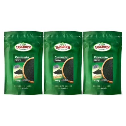 3 x Czarnuszka Ziarno 1 kg Targroch