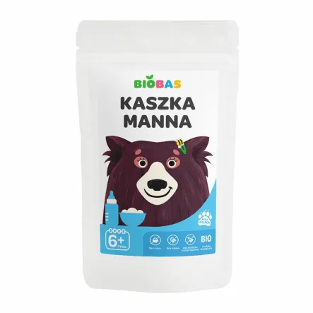Kaszka Manna Bio 200 g - Biobas 