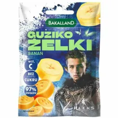 Guziko Żelki Banan 34 g - Bakalland