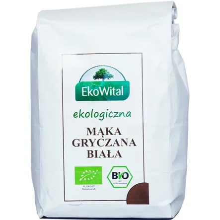 Mąka Gryczana Biała Bio 500 g - EkoWital
