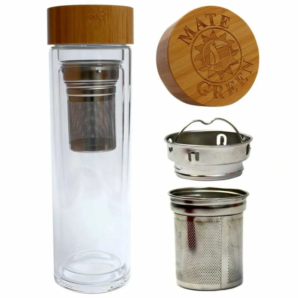 Matermo Naczynie do Zaparzania Yerba Mate and Herb Infuser 450 ml ...