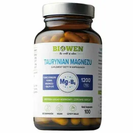 Taurynian Magnezu+ Witamina B6 100 Kapsułek - Biowen