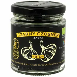 Czarny Czosnek Ząbki BIO 100 g - Pięć Przemian
