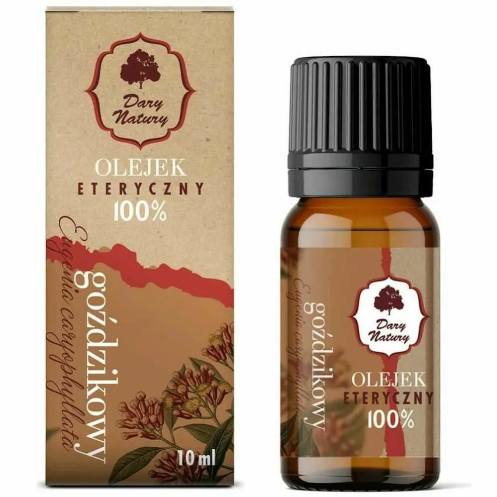 Naturalny Olejek Eteryczny Goździkowy 100% 10 ml - Dary Natury