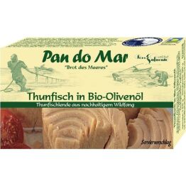 Tuńczyk w Bio Oliwie z Oliwek Extra Virgin 120 g (90 g) - Pan Do Mar