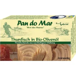 Tuńczyk w Bio Oliwie z Oliwek Extra Virgin 120 g (90 g) - Pan Do Mar