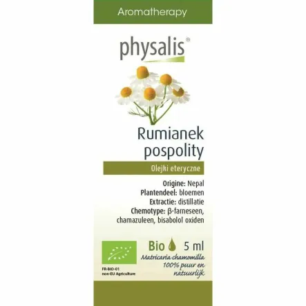 Olejek Eteryczny Rumianek Pospolity Bio 5 ml - Physalis