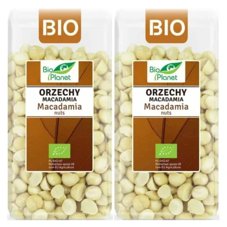2 x Orzechy Macadamia Bio 350 g - Bio Planet