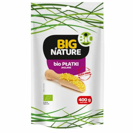 Płatki Jaglane Bio 400 g - Big Nature