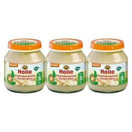 3 x Danie dla Niemowląt Pasternak Bio Demeter 125 g - Holle