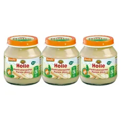3 x Danie dla Niemowląt Pasternak Bio Demeter 125 g - Holle
