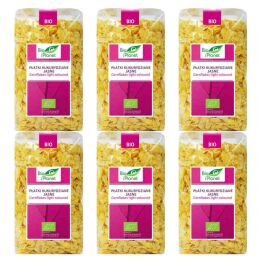 6 x Płatki Kukurydziane Jasne Bio 250 g - Bio Planet - Płatki Śniadaniowe Eko