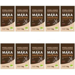 Polska Mąka Orkiszowa Jasna Typ 550 Bio 10 kg (10 x 1 kg) BioLife