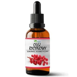 Olej Rycynowy Nierafinowany Tłoczony na Zimno 100 ml - Vitafarm