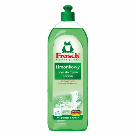 Limonkowy Płyn do Mycia Naczyń 750 ml - Frosch