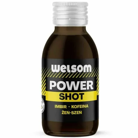 Shot Power (Imbir, Kofeina, Żeń-Szeń) 100 ml - Welsom