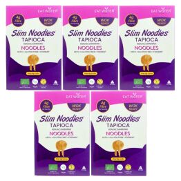 5 x Makaron z Tapioki i Konjac Noodles Bezglutenowy Bio 200 g - SLIM NOODLES