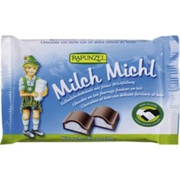 Czekolada z Nadzieniem Mlecznym Dla Dzieci Bio 100 g - Rapunzel