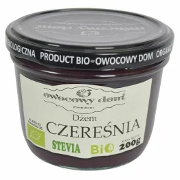 Dżem Czereśnia ze Stewią Bio 200 g - Owocowy Dom