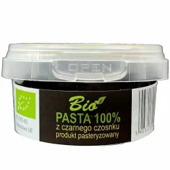 Pasta z Czarnego Czosnku Bio 80 g - Przetwory z Natury