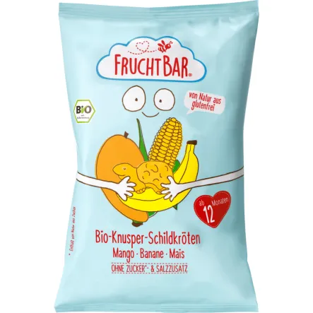 Chrupki Kukurydziane Mango-Banan Powyżej 12 Miesiąca 30 g Fruchtbar 