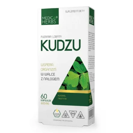 Kudzu 60 Kapsułek - Medica Herbs