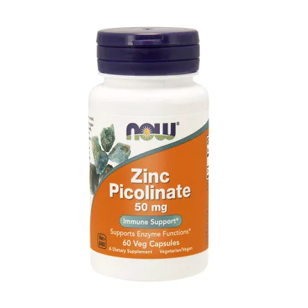 Zinc Picolinate 50 mg 60 Kapsułek Now