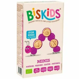 Ciasteczka Mini Jabłkowe BIO 120 g - Biskids