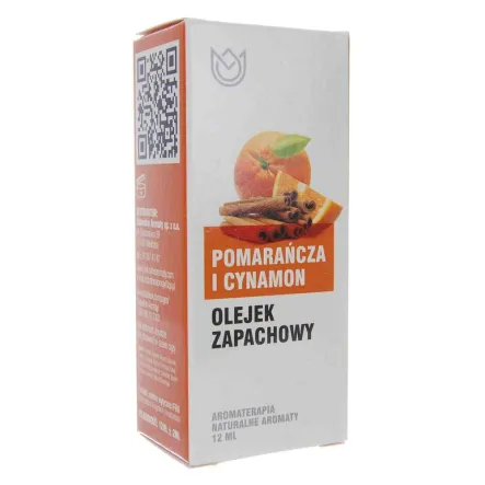 Olejek zapachowy Pomarańcza i Cynamon 12ml Naturalne Aromaty
