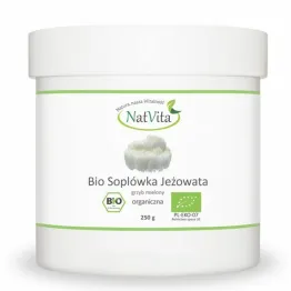Grzyb Soplówka Jeżowata Mielona BIO 250 g - Natvita