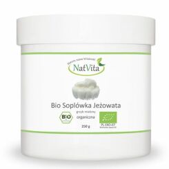 Grzyb Soplówka Jeżowata Mielona BIO 250 g - Natvita