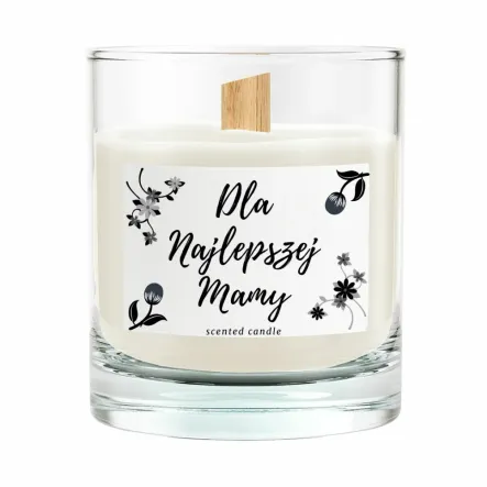 Sojowa Świeca Zapachowa w Szkle - Magnolia Dla Najlepszej Mamy - Vetrica