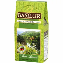 Herbata Zielona Liściasta z Dodatkami Summer Tea 100 g - Basilur