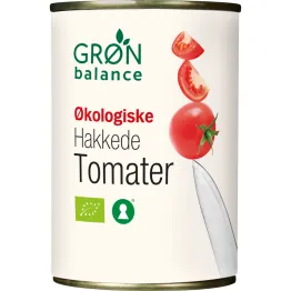 Pomidory Krojone Bez Skóry Bio 400 g - Gron Balance