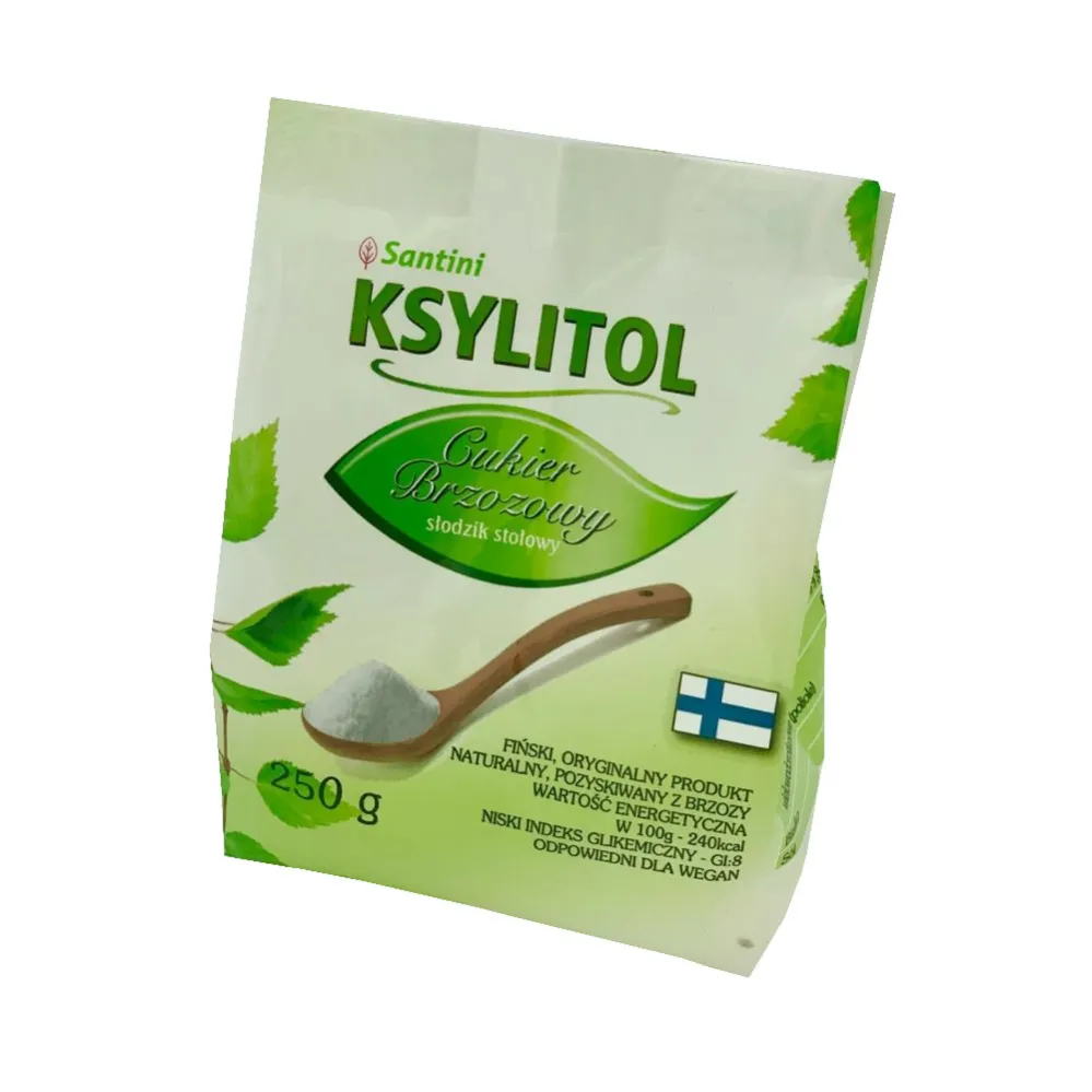 Ksylitol C Krystaliczny Torebka 250 g - Santini