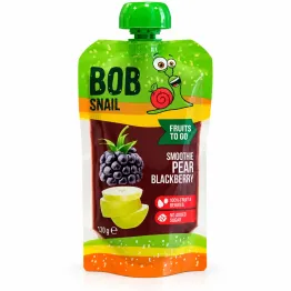 Smoothie Przecier Gruszka Jeżyna Bez Dodatku Cukru 120 g - Bob Snail