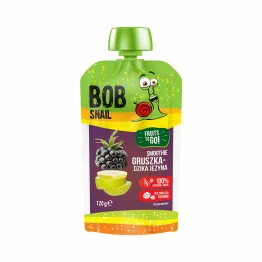 Smoothie Gruszkowo - Jeżynowe Bez Dodatku Cukru 120 ml - Bob Snail