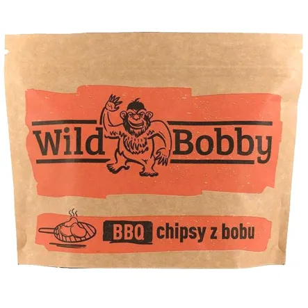 Chipsy z Bobu BBQ 100 g - Wild Bobby